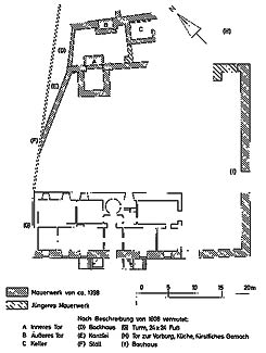 Burg Vreden aus Lobbedey 1979, S. 145