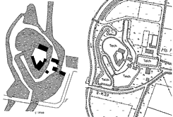 L: Ldinghausen-Haus Kakesbeck in BuK Ldinghausen, 64  R:Grundriss in DGK 5