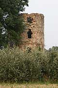  Bren, Der Treppenturm der Niederburg von Westen. Foto: Eismann 2012