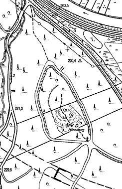 Arnsberg, Die Hnenburg bei Rumbeck in der DGK 5