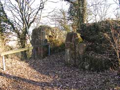 Burgruine Stauf, Tor zur Oberburg, 2006 (Aufnahme: Dieter Barz)