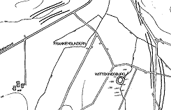  Plan der Wittekindsburg im Frankensundern (aus Schlter 2000, S. 270)