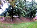 Der Burgberg in Wildeshausen mit Denkmal, Gesamtansicht, Foto Frank Both, Okt. 2015