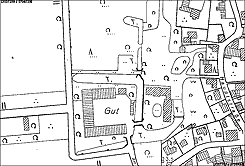 Plan des Gutes Leveste in der DGK 5