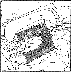 Plan von Schloss Winsen (aus Bttner 1999, S. 103)