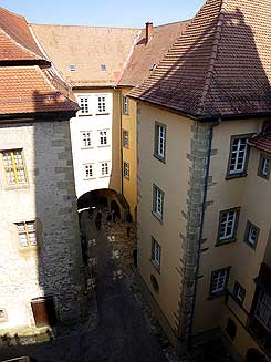 Guttenberg, Bebauung der Kernburg im barocken Kleid (Thomas Steinmetz 2011)