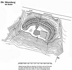 Vermessung der Hnenburg (Vermessungsbro U. Ehrhorn/Niederschsisches Landesamt fr Denkmalpflege)