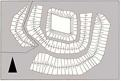 Plan der Burg bei Hagen-Grinden (Urheberin: Andrea Boneff. Grundlage: Vermessung des Katasteramts Verden1963