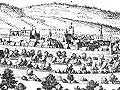 Ansicht der Stadt Moringen, Merian 1654