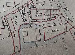 Plan der Domne Duttenstedt von 1895 (aus Budde 2011, S. 66)