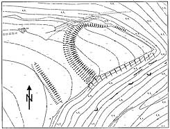 Plan der Befestigung bei Kraftsbuch (aus Burger-Segl 1993, S. 94)