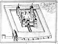 Schloss Wolkersdorf 1638 (aus Schlpfinger 1989, S. 17)