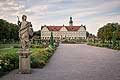 Blick auf den Gartenflgel des Schlosses Weikersheim. Foto von der Schlossverwaltung zur Verfgung gestellt.